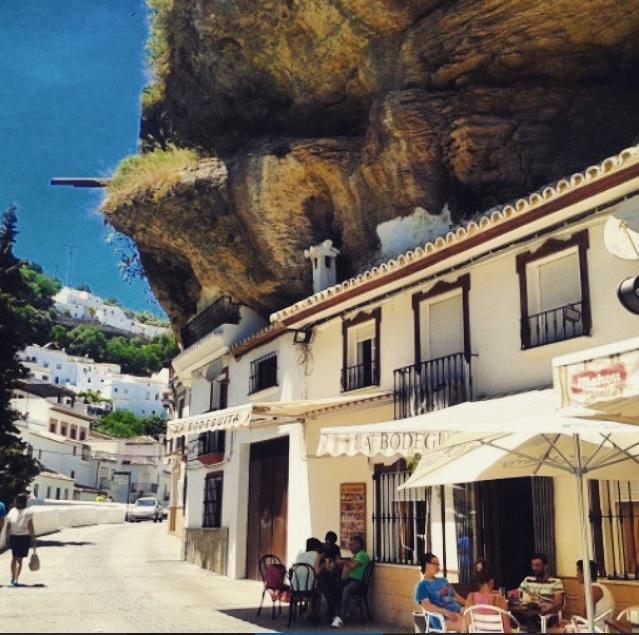 Casa Rural Cuevas Del Sol Setenil de las Bodegas Kültér fotó